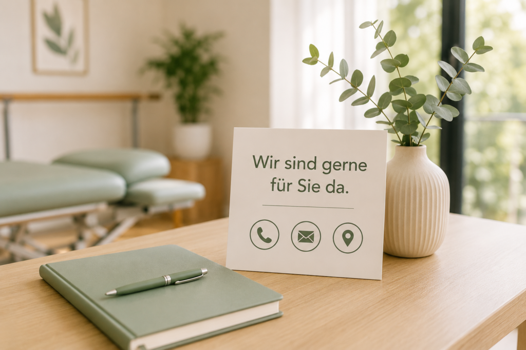 Kontak Physiotherapie D und P Brandenburg Berlin
